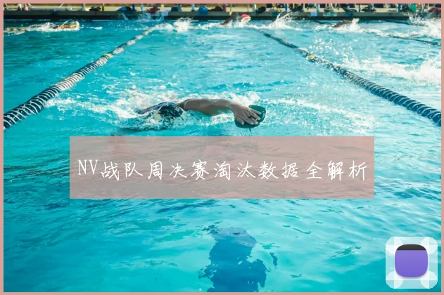 NV战队周决赛淘汰数据全解析